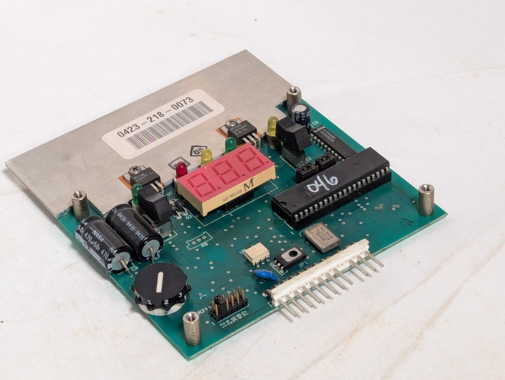Unbranded 9444 46-64 circuit board, #4664, rev 1, with three LED digits