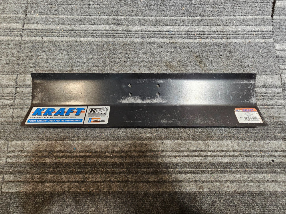 (QTY 2) Kraft Tool CC901 Heavy Duty Steel Concrete Spreader 20" x 5" *NO HANDLE*