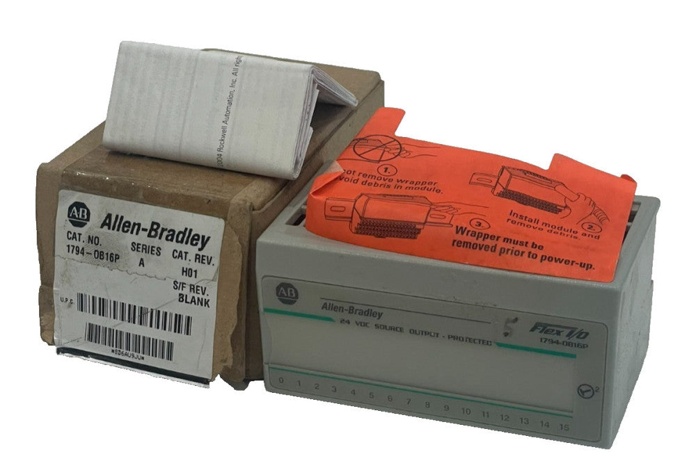 ALLEN BRADLEY 1794-OB16P OUTPUT MODULE SER. A  1794OB16P NEW, SURPLUS
