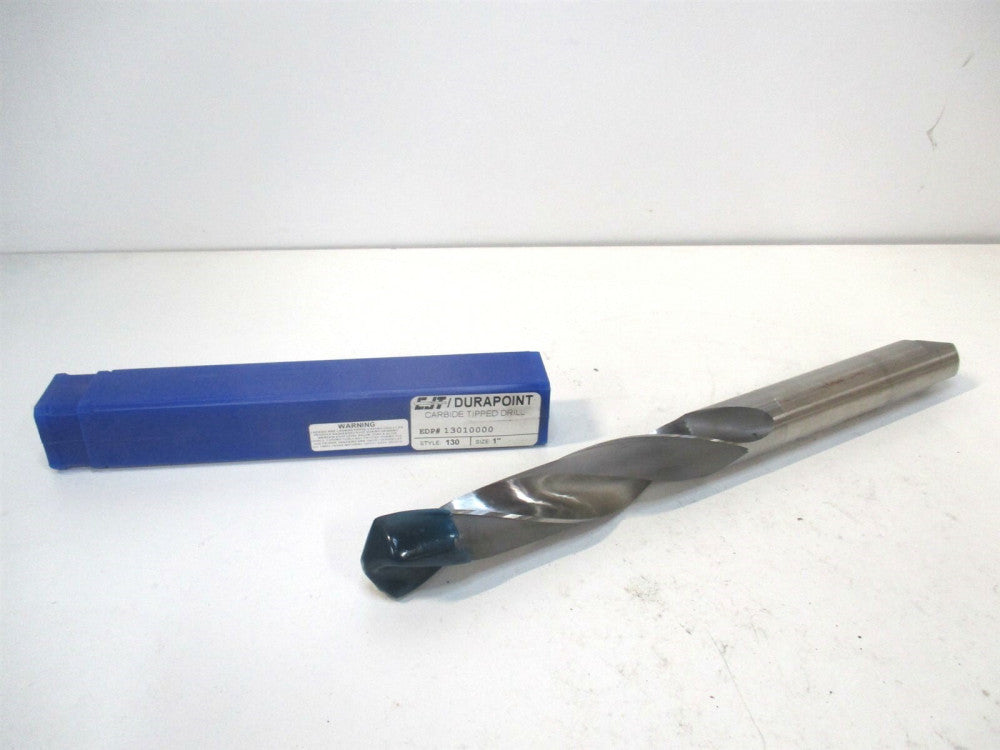 CJT KoolCarb (13010000) 1" x 6-3/8" x 11" OAL 2-Flute RH Jobber Length Drill Bit