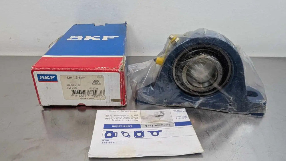 SKF SYH 1-3/8 WF Pillow Block Bearing SYH 1.3/8 WF 1-3/8" ID P2B-SXRB-106