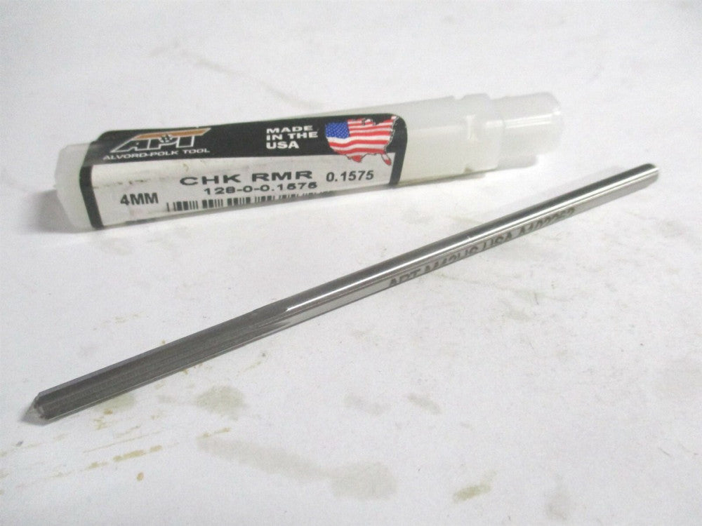 Alvord Polk (00281) 0.1575" Straight Shank 6-Flute Cobalt Chucking Reamer 