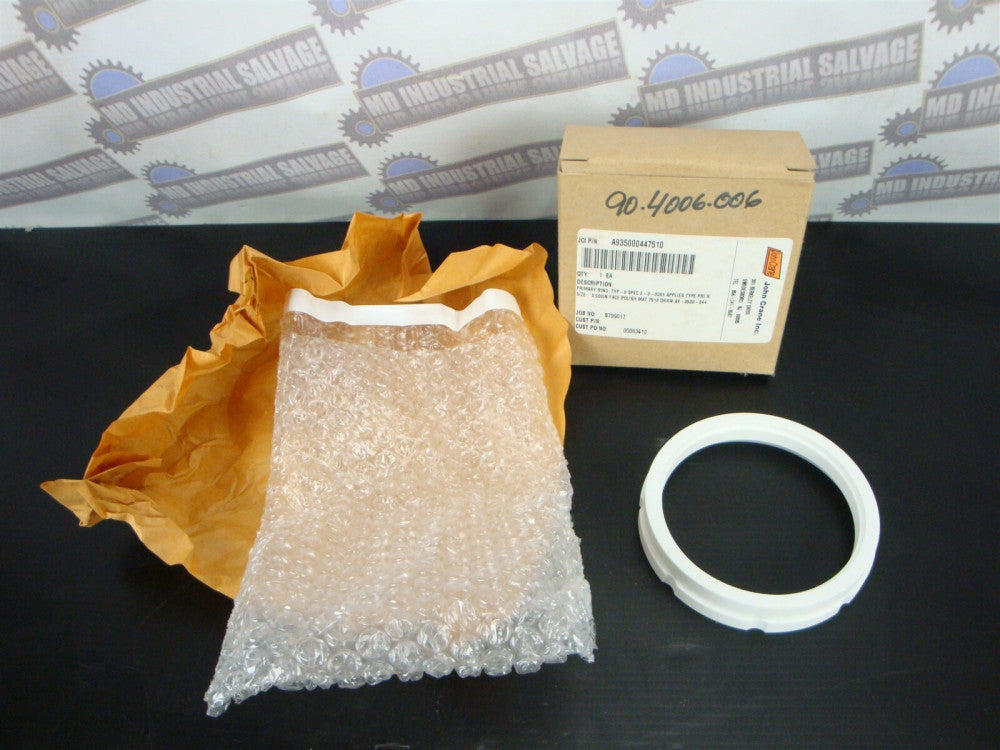 JOHN CRANE Primary Ring TYPE: 9, 3.50 in, Mat: 7510, A935000447510 (NEW in BOX)