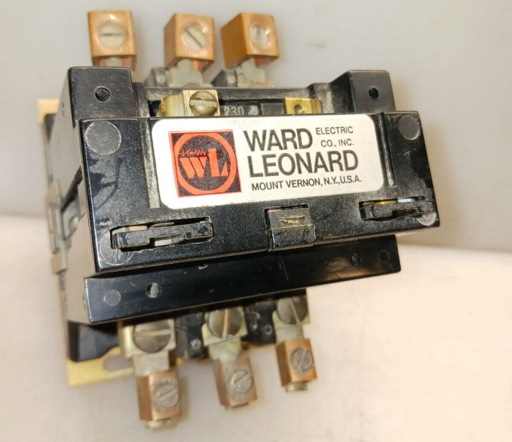 WARD LEONARD 7332-3100-21 CONTACTOR 230/240 V COIL 40 AMP