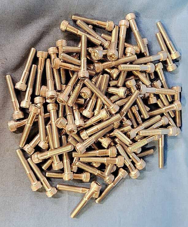 SOCKET HEAD CAP SCREW M8-1.25 X 45MM STAINLESS STEEL **LOT OF 100**