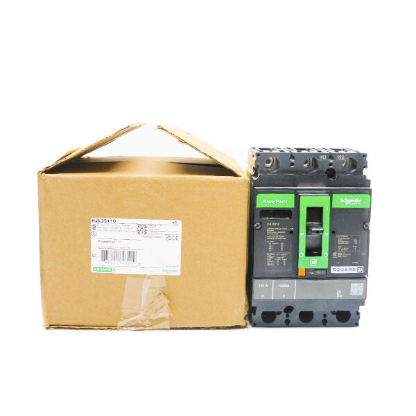 SQUARE D HJL36110 600V 110A (GREEN) NSMP