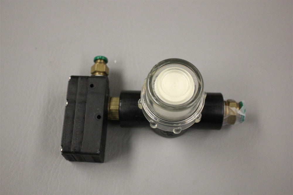 PIAB VACCUM PUMP & FILTER M20 M20A6-BN + PPSF.375-X10