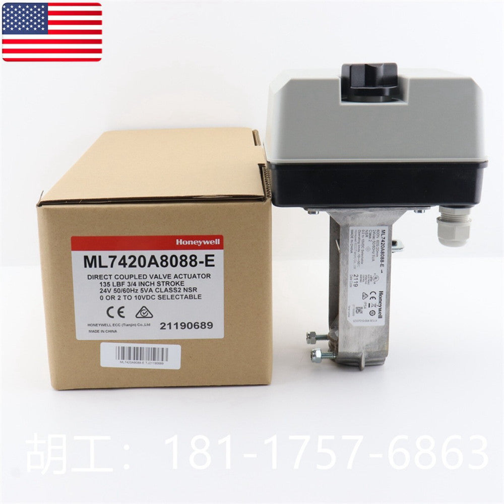 One Brand New HONEYWELL ML7420A8088-E Electric Valve Actuator Drive - US Stock