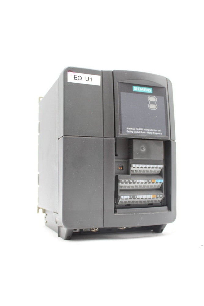 Siemens 6SE6440-2UD22-2BA1 MicroMaster 440 AC Drive *Missing Cover