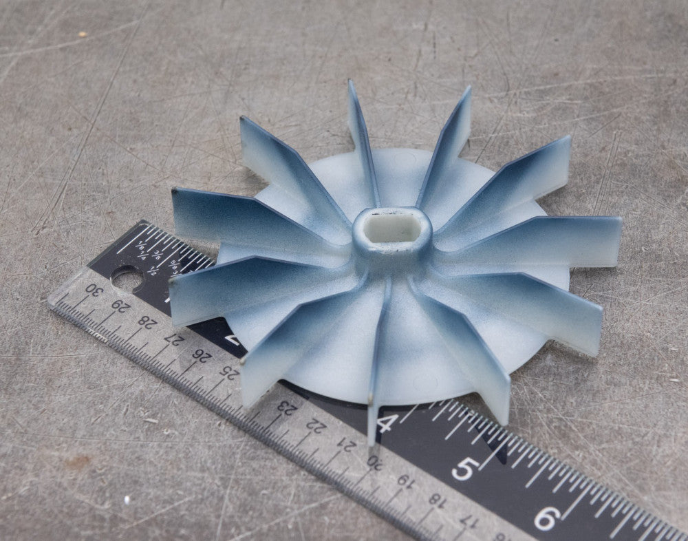 Leeson DC Electric Motor Rear Plastic Fan Fits 56 Frame Motors