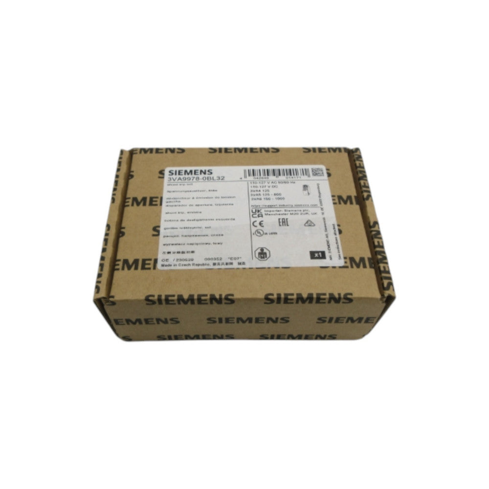 SIEMENS 3VA9978-0BL32 110-127VAC NSMP