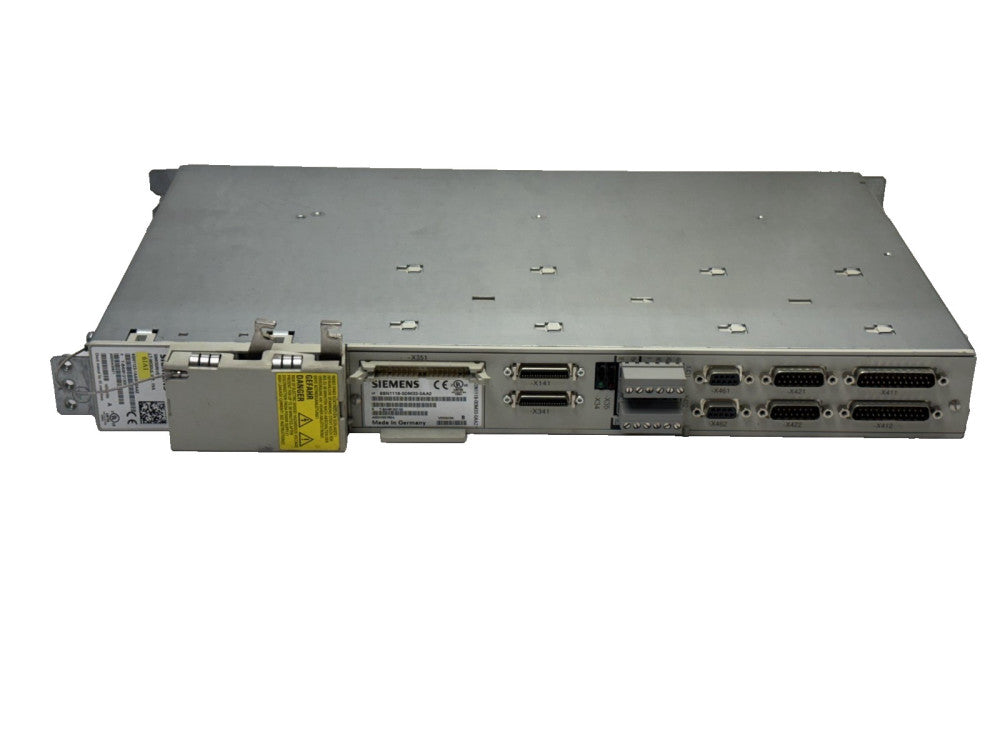 SIEMENS 6SN1118-0DM33-0AA2 CONTROL LOOP BLOCK W/ POWER MODULE 6SN1123-1AA00-0AA2