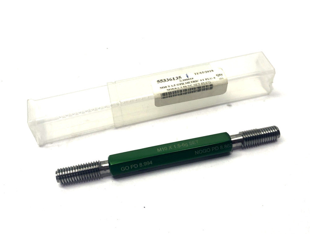 GF Gage S1001506GS Truncated Taperlock Gage M10 x 1.5-6g SET Go/Nogo PD 55336135