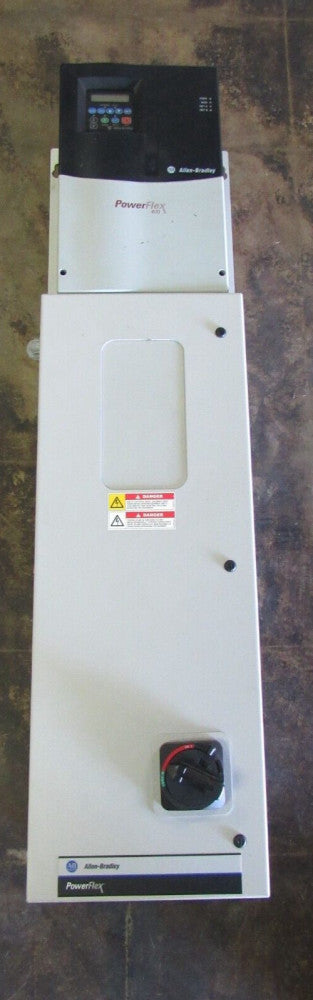 ALLEN BRADLEY POWERFLEX-400 23C-D038A10ENNAANN-LR 25HP 480V 38A DRIVE XLNT USED