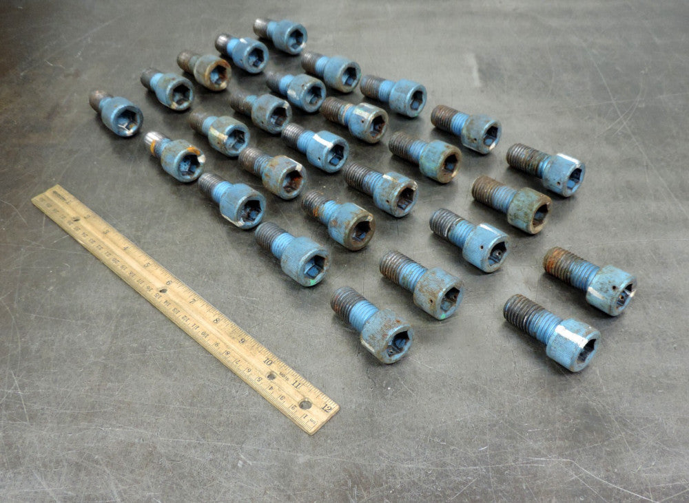 Industrial Socket Head Metric Cap Allen Bolt M20 x 40MM Lot of Twenty Seven (27)