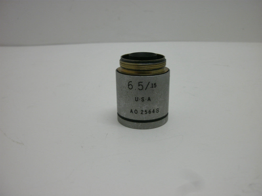 AMERICAN OPTICAL 6.5/.15 PLAN EPI LENS A 0 2564S
