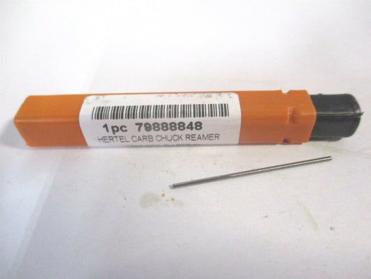 (500-0000480) 0.048" x 3/8" x 1-1/2" Straight Flute Carbide 4Fl Chucking Reamer 