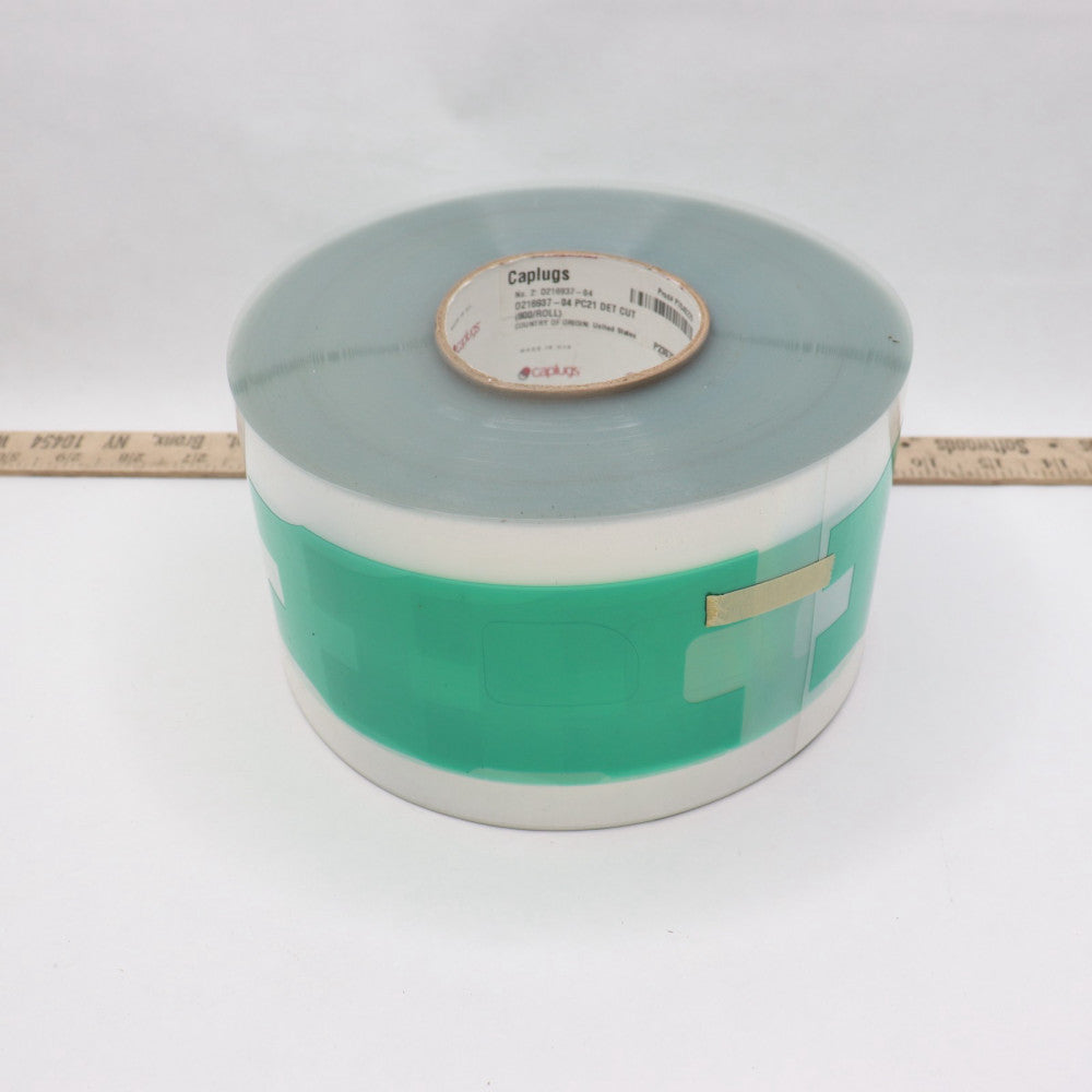 Caplugs Polyester Tape Clear Green PC21-SH Series 800/Roll