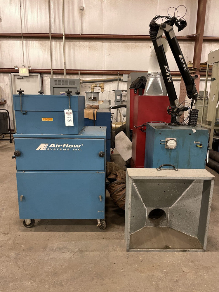 Airflow Systems DC02-EXT HE-CA Portable High Efficiency Dust Collector 460V 3PH