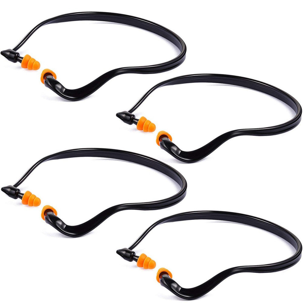 BBTO Banded Earplugs for Shooting Range Band Ear Plugs Lightweight Silicone E...