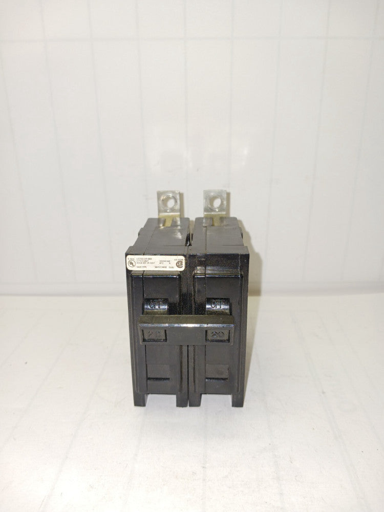 CUTLER HAMMER 20 AMP CIRCUIT BREAKER QUICKLAG 120/240 VAC QBHW2020