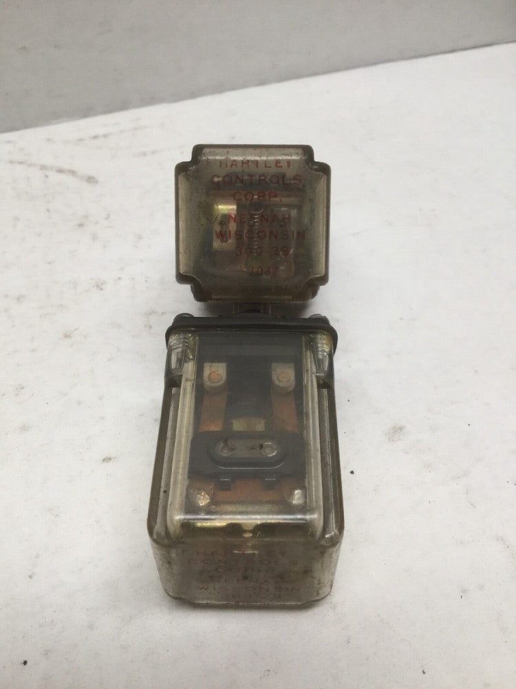 Hartley Controls 300-29 7033 & 7032 Cube Relay 8 Pin (2 Relays)