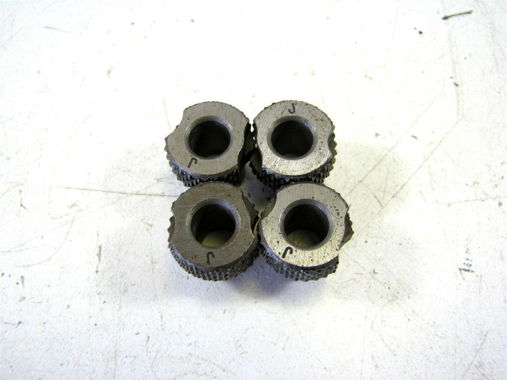 (SF28-4) J x 7/16 x 1/4" Slip Fixed Renewable Drill Bushings NEW - Lot of 4 