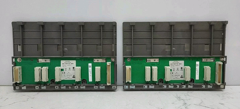 2 Pack Schneider Automation DTA200/AS-HDTA-200 Primary Subrack 5 Slots 