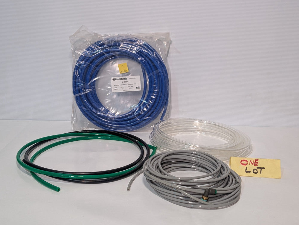 FreelinWade 1J-160-07 PUR tubing 10mm x 6.5mm 50ft + assorted hose lot as shown