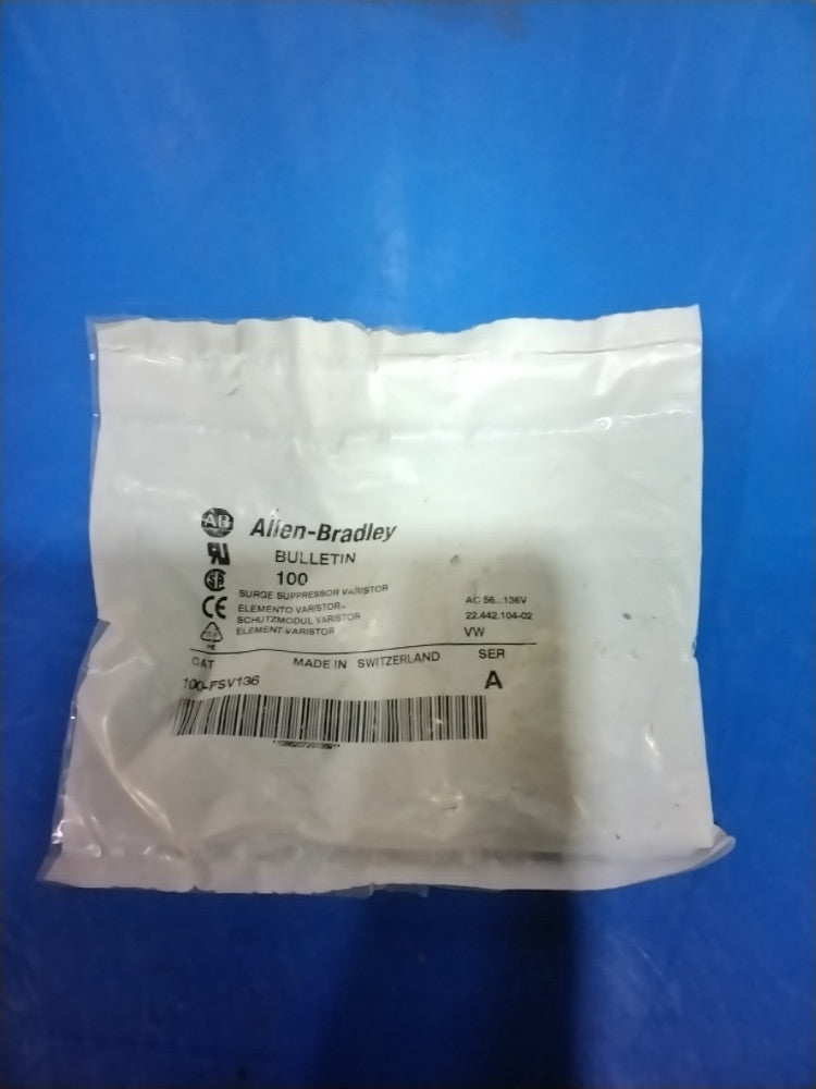 ALLEN BRADLEY 100-FSV136 SER A SURGE SUPPRESSOR