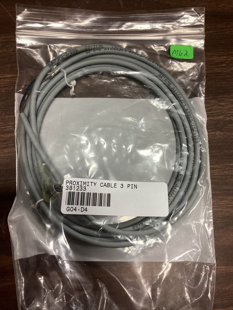 3 Pin Proximity Switch Cable 381233 (NEW) G97