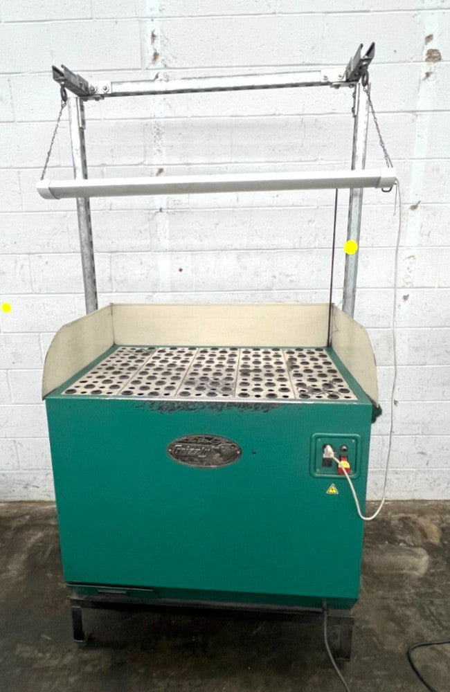 GRIZZLY H2936 DOWN DRAFT TABLE WIDTH 28" LENGHT 39" HEIGHT 82" 1/2 HP 1PHASE