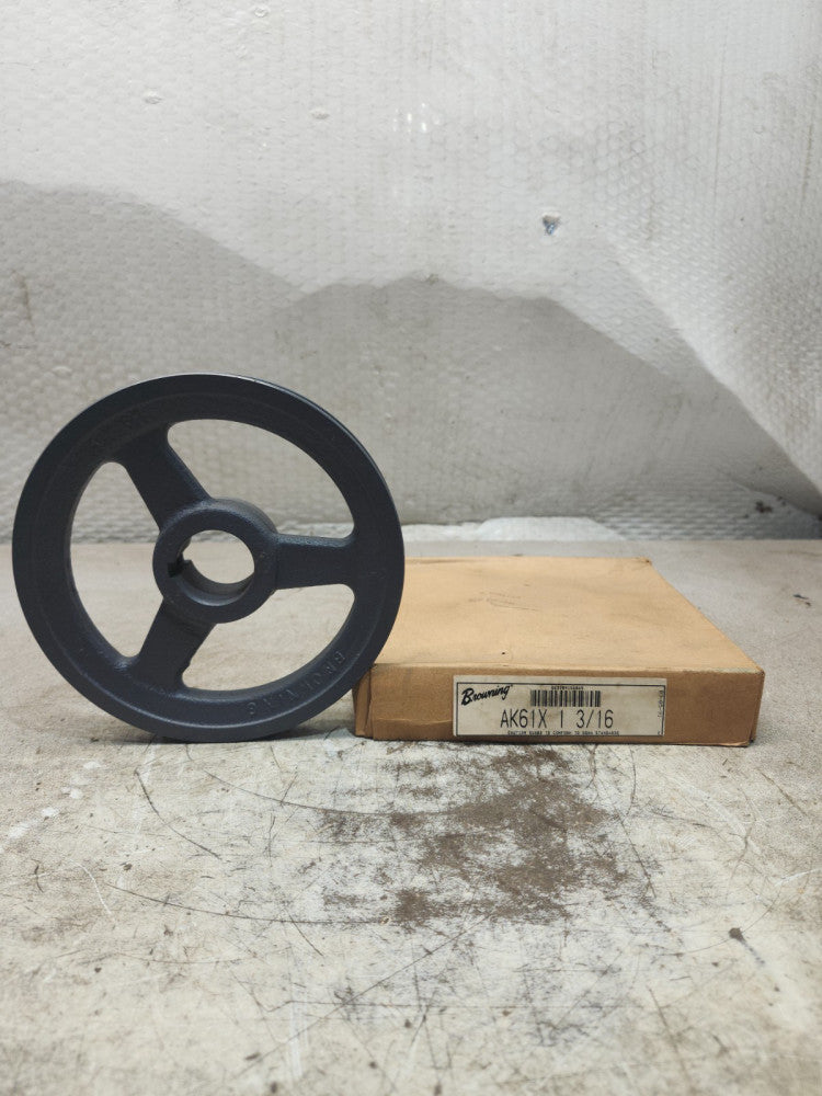 NEW IN BOX BROWNING V-Belt Pulley  AK61X 1-3/16