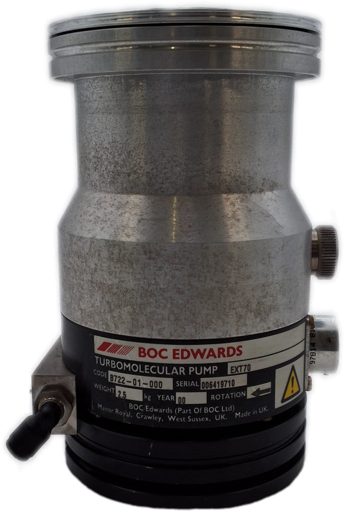 Edwards EXT 70 Turbomolecular Pump B722-01-000 