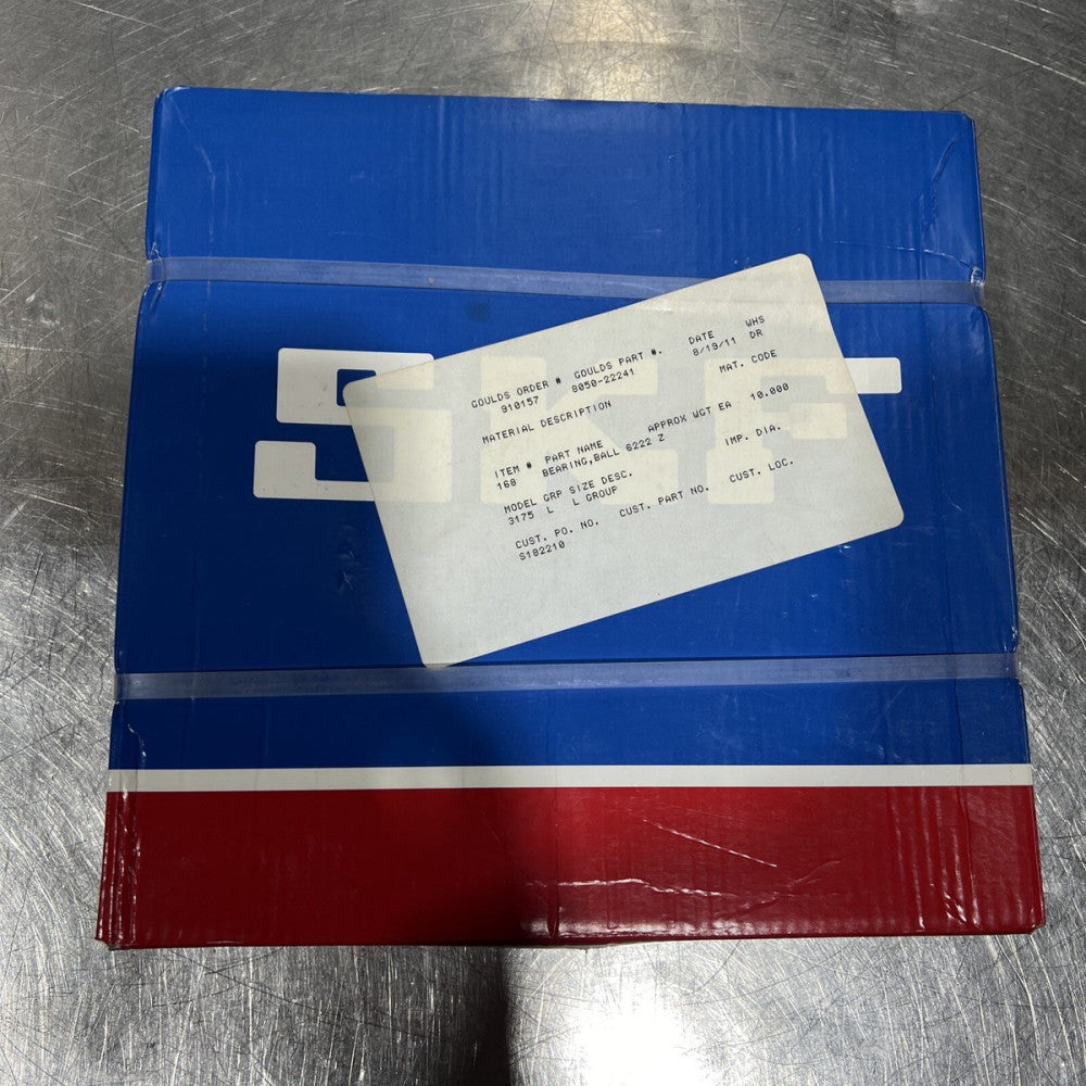 SKF Deep groove ball bearings 6222 -Z Nos Surplus