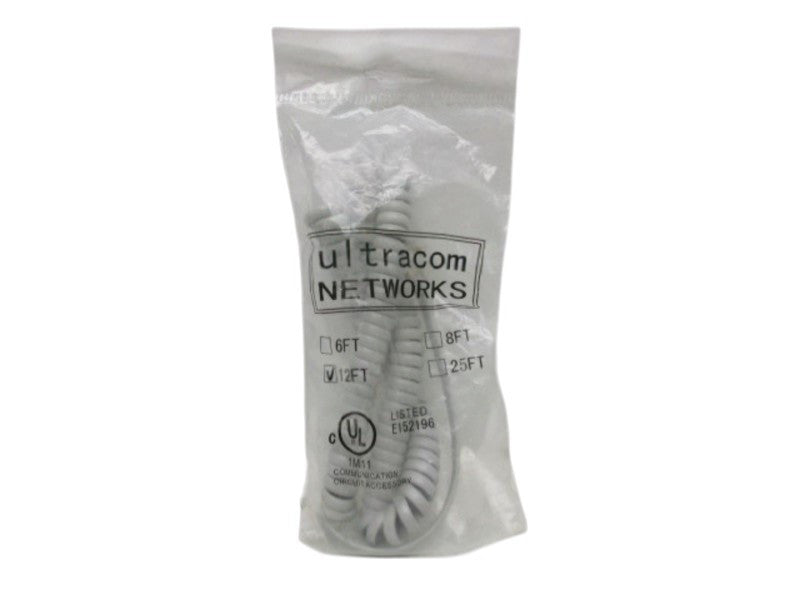 ULTRACOM NETWORKS E152196 TELEPHONE HANDSET CORD  NSMP
