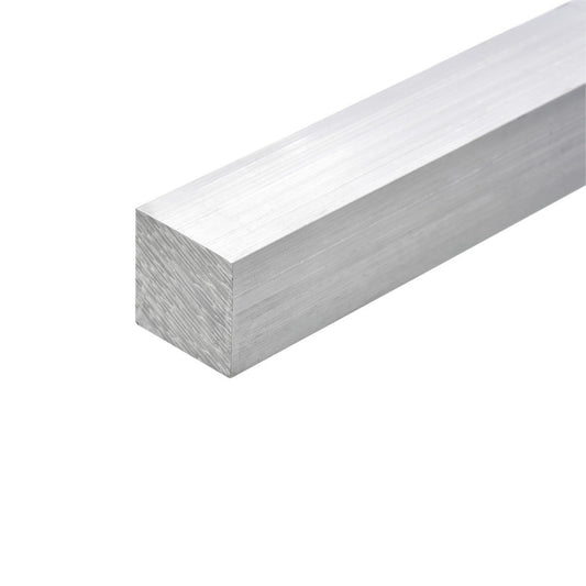 2 Pcs 1/2" Thickness 1/2" Width 12" Length Square Aluminum Flat Bar T6511