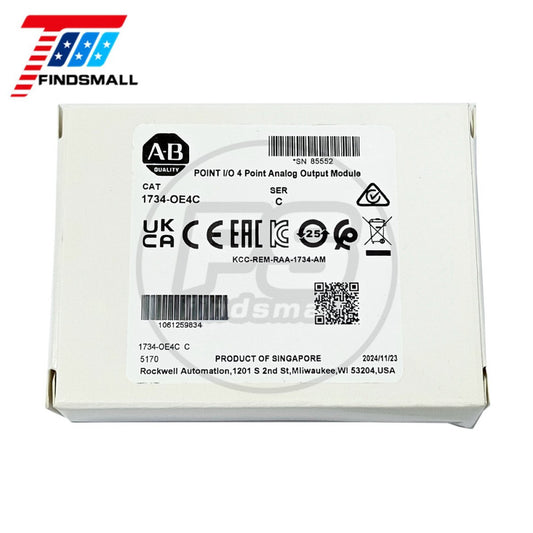 2024 New Sealed Allen-Bradley 1734-OE4C POINT I/O 4 Point Analog Output Module