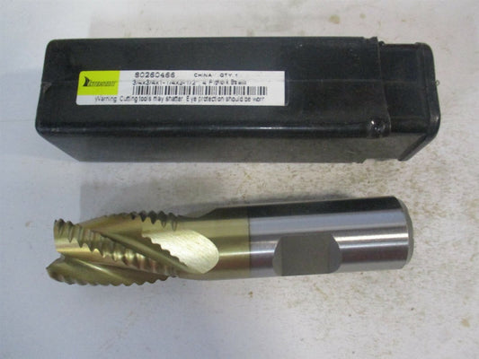 (723-6767) 3/4" x 1-1/4" x 3/4" x 3-1/2" OAL Cobalt 4Fl Roughing Square End Mill