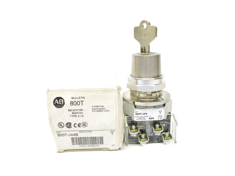 ALLEN BRADLEY 800T-J44B SER. T (WH) NSMP