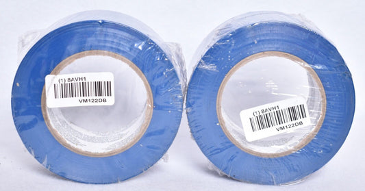 2 Rolls Industrial Vinyl Safety Tape 2" x 180' Blue  8AVH1