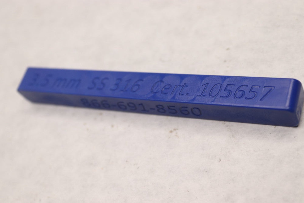 Testrods Metal Detector Test Rod Blue 3.5 mm 105657