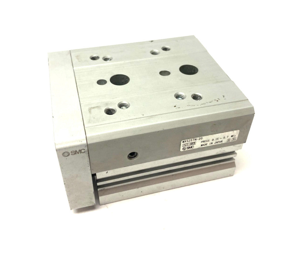 SMC MXS25TN-20 Guided Slide Table Cylinder 25mm Bore, 20mm Stroke
