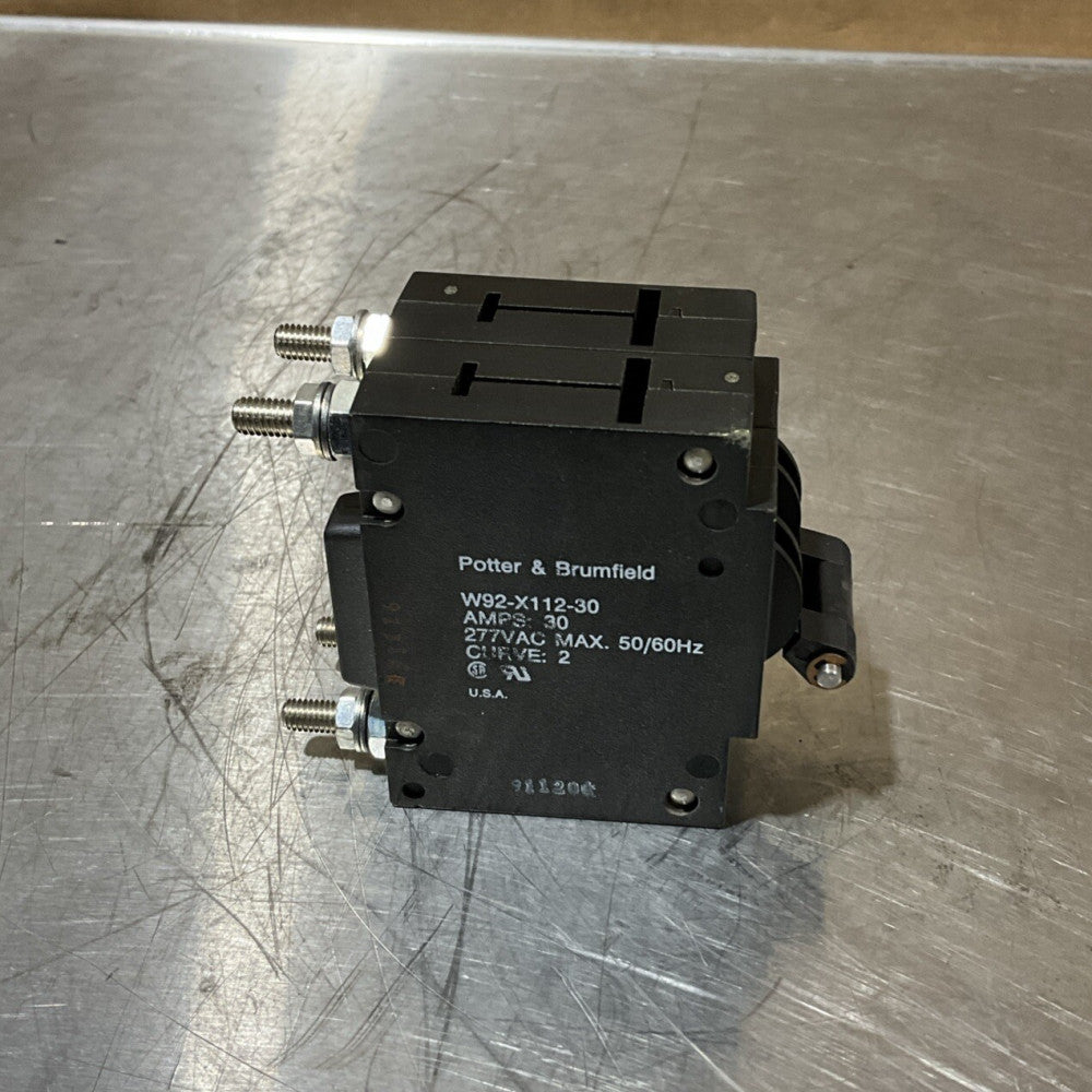 potter brumfield Circuit Breaker W93-X112-30 2 Pole 30 Amp