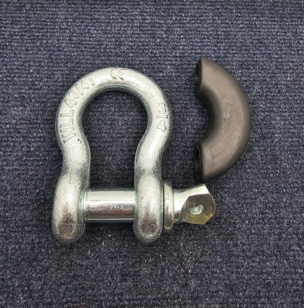 Galvanized Steel Screw Pin Anchor Bow Lifting Shackle WLL43/4T 3/4″ Inches 4-Ton