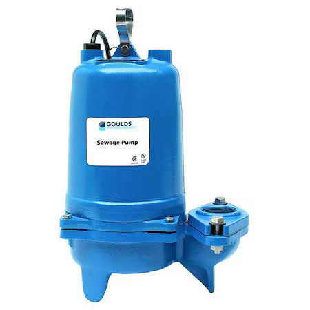 Goulds Ws2038bhf 2 Hp 2" Manual Submersible Sewage Pump 200V