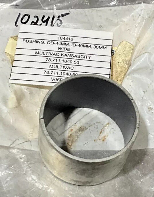NOS Surplus Multivac 78711104050 Bushing Split