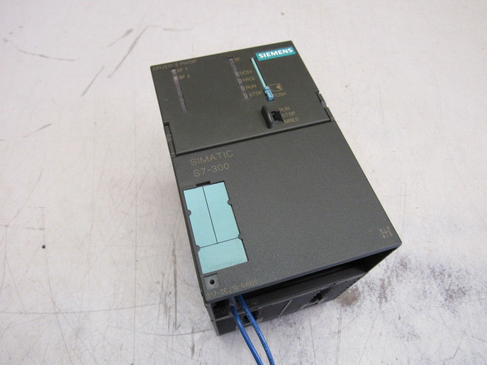 SIEMENS 6ES7317-2EJ10-0AB0 SIMATIC S7-300 CPU317-2 PN/DP XLNT USED TAKEOUT !!