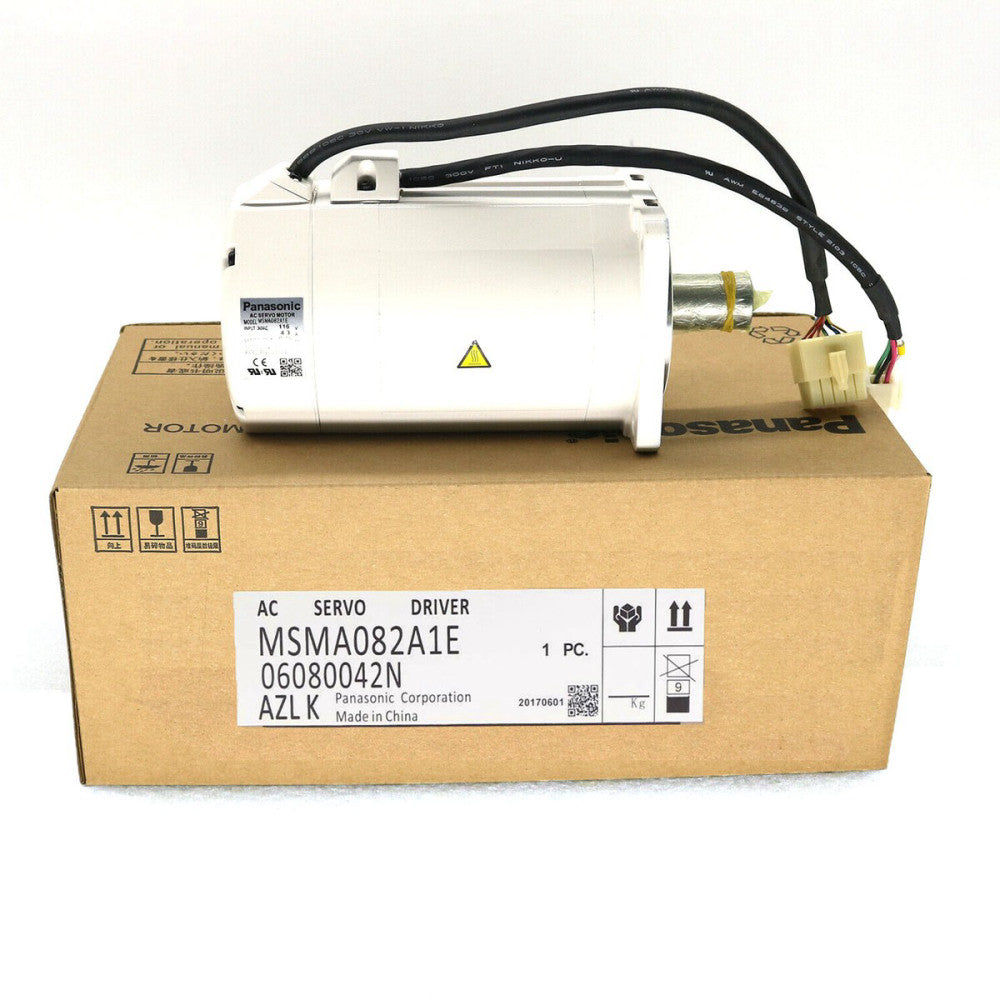 New In Box PANASONIC MSMA082A1E Servo Motor