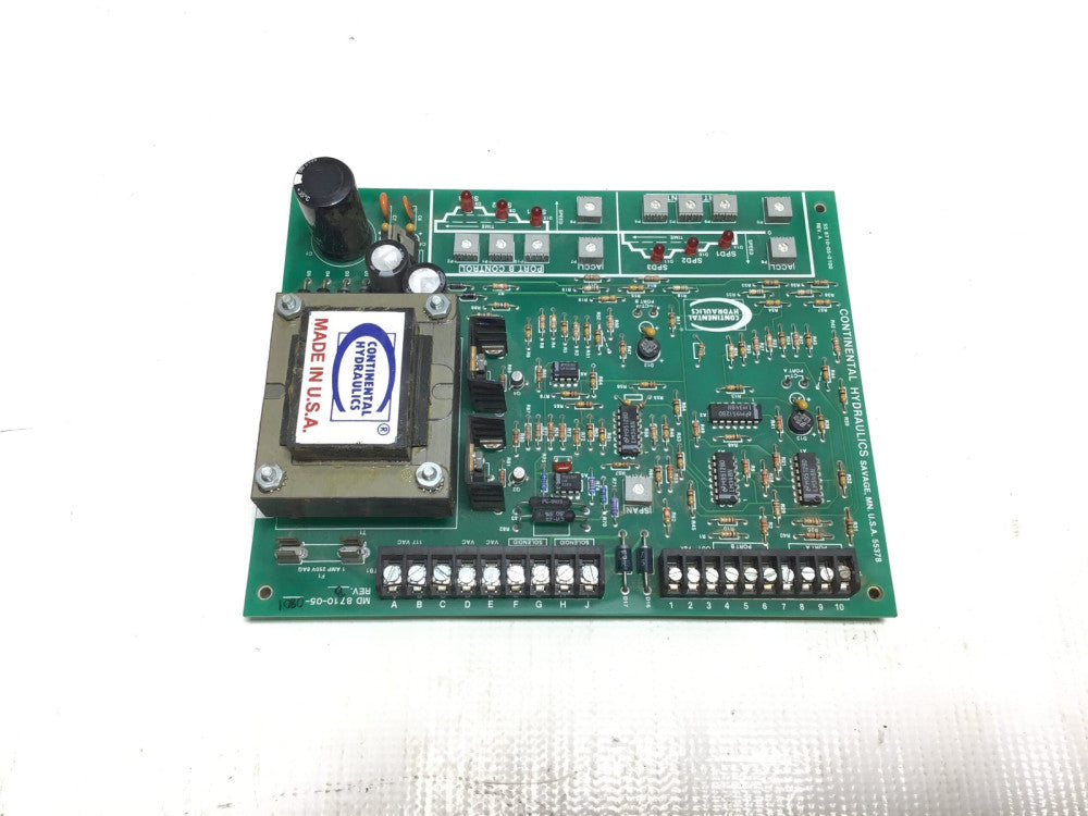 Continental Hydraulics ECM5-R2-PITI - 8710-05-0100 Rev A Printed Circuit Board